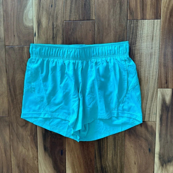 Athletic Works Seafoam Green Running Shorts size Medium - Picture 2 of 3